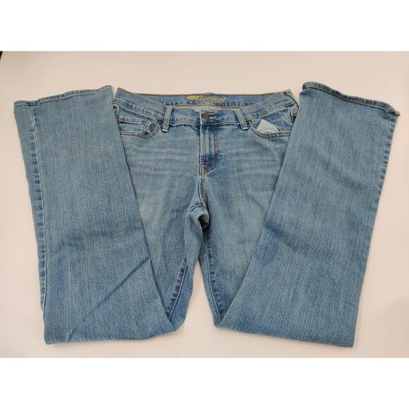 Old Navy Jeans Women's Size 10 Long The Sweetheart Blue Denim‎ Pants - Picture 1 of 9